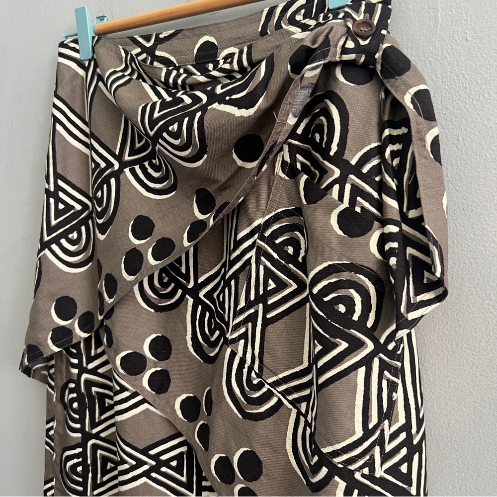 Anthropologie Maeve Edessa Wrap Pencil Skirt, Size 2 - Picture 5 of 11